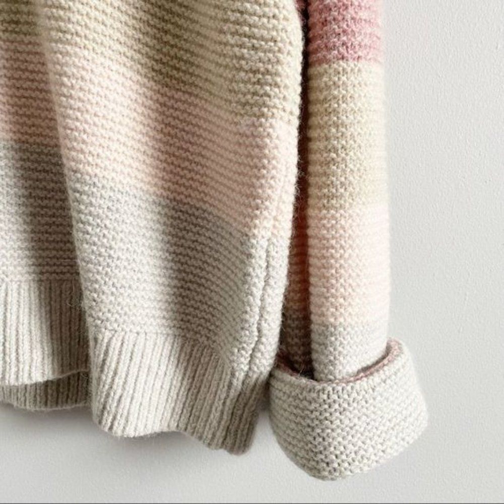 𝅺La Vie Rebecca Taylor Strip Merino Knit Sweater - Picture 6 of 10